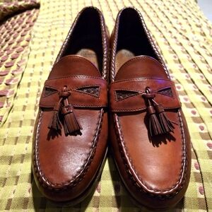 Men's Brown Leather Loafers